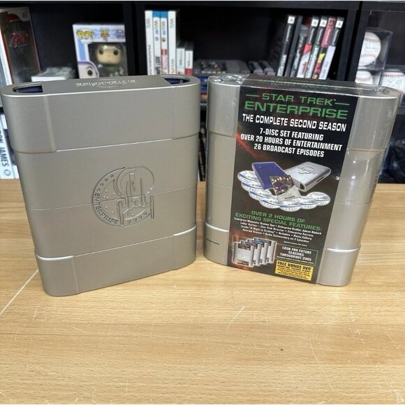 Star Trek Enterprise Season 1-2 DVD Set Hard Cases ( Season 2 Sealed ) - Picture 2 of 4